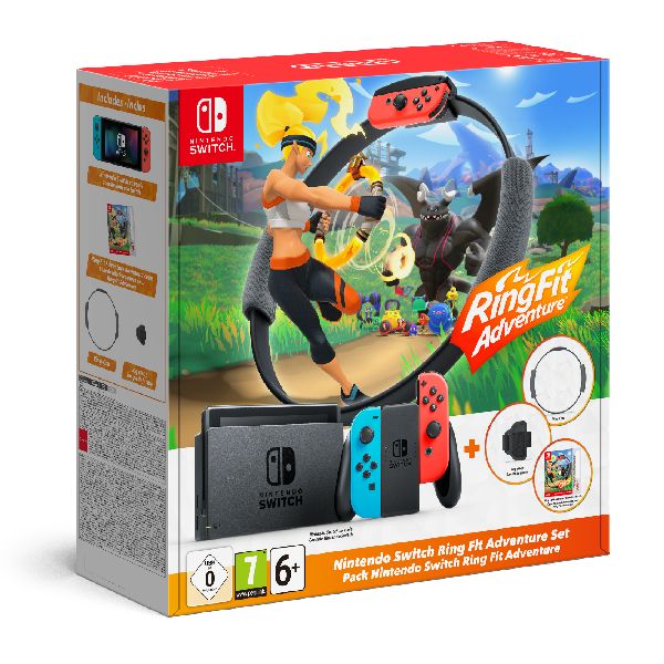 CONSOLE NINTENDO SWITCH 1.1 CON RING FIT ADVENTURE