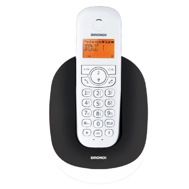 Telefono Cordless Brondi Bravo Star - Display LCD, Identificativo Chiamante, 50 Memorie - Foto 5