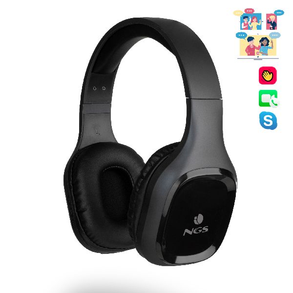 NGS CUFFIE WIRELESS STEREO ARTICA SLOTH BLACK