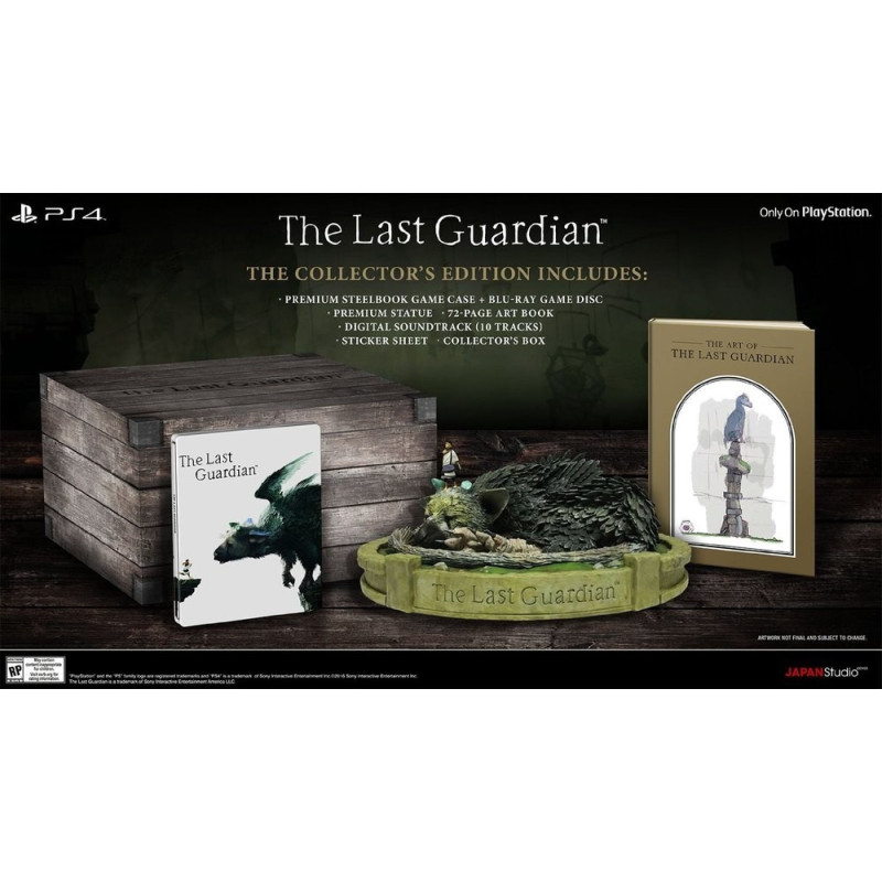 Sony The Last Guardian Collector's Edition, PS4 Collezione Inglese, ITA PlayStation 4