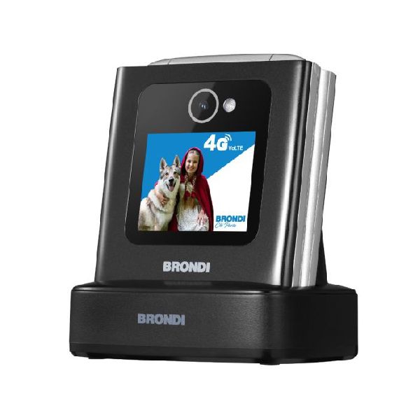 CELLULARE BRONDI AMICO TUO 4G BLACK