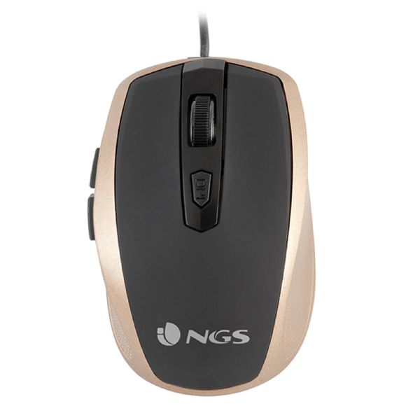 MOUSE NGS TICK GOLD USB OPTICAL