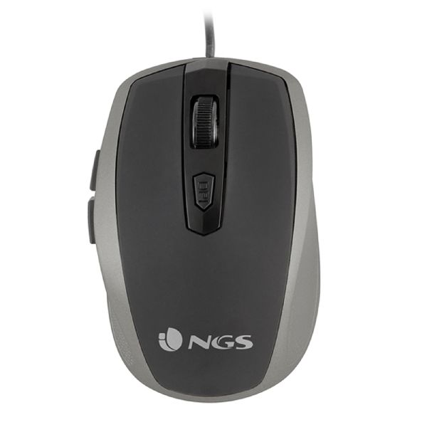 MOUSE NGS TICK SILVER USB OPTICAL