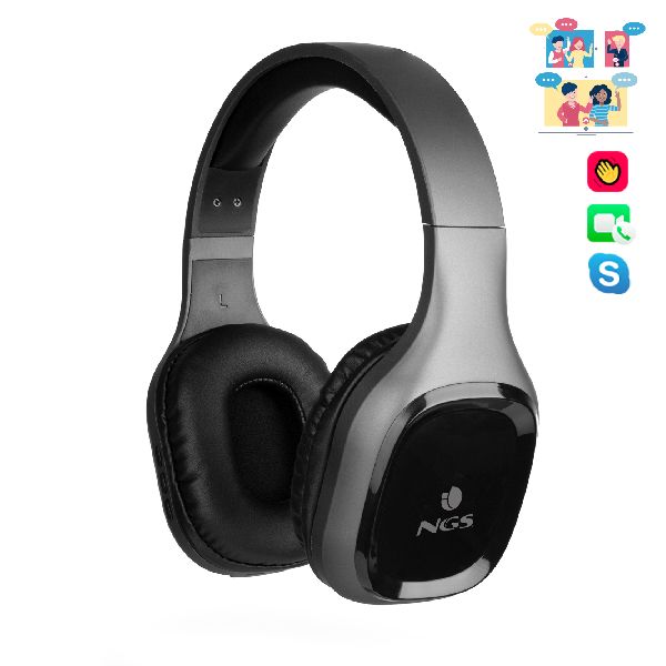 NGS CUFFIE WIRELESS STEREO ARTICA SLOTH GRAY